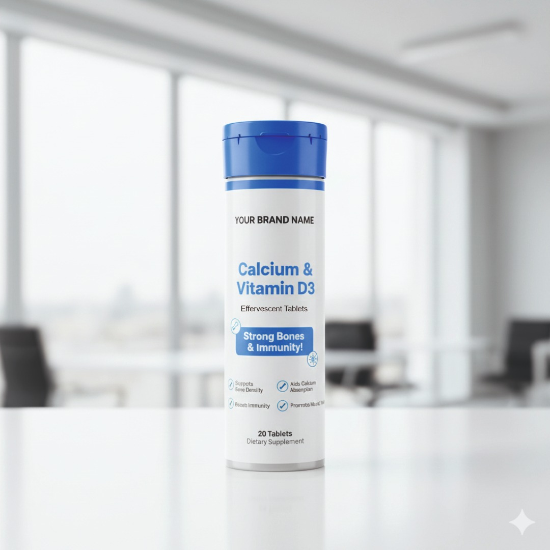 Calcium  Vitamin D3  Effervescent Tablets